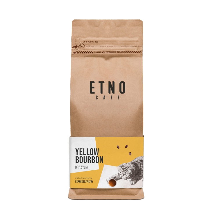 Kawa ziarnista Etno Cafe Yellow Bourbon 1 kg