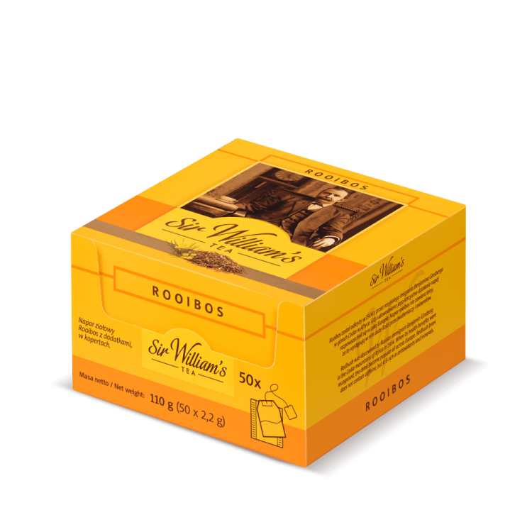 Herbata Sir William’s Tea Rooibos 50 Saszetek