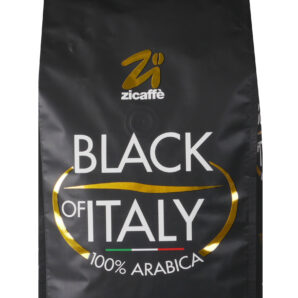 KAWA ZIARNISTA ZICAFFE BLACK OF ITALY 100% ARABIKA 1 KG