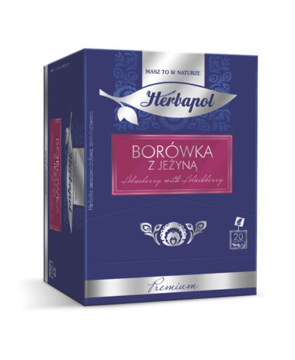 Herbata Herbapol Premium Borówka z Jeżyną 2,25g x 20szt
