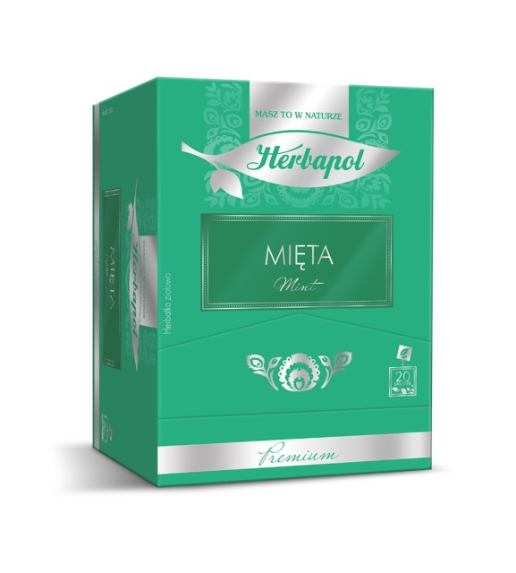 Herbata Herbapol Premium Mięta 1,2g x 20szt